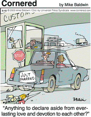 Cornered on Tuesday June 10, 2003 Comic Strip