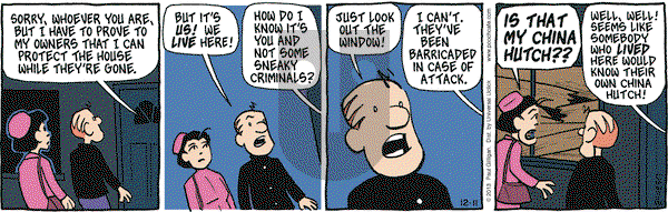 Pooch Cafe on Wednesday December 11, 2013 Comic Strip