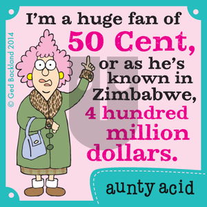 Aunty Acid on Saturday July 12, 2014 Comic Strip