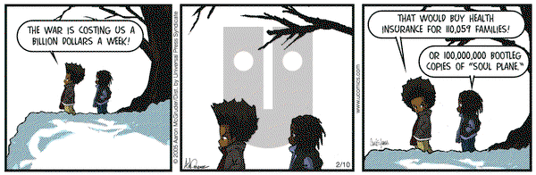 The Boondocks on Thursday February 10, 2005 Comic Strip