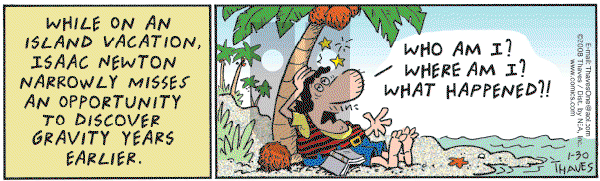 Frank and Ernest - Wednesday January 30, 2008 Comic Strip