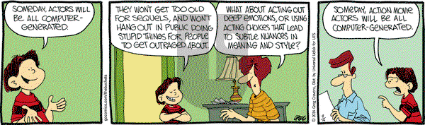 The Buckets on Monday September 15, 2014 Comic Strip