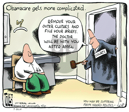 Tom Toles on Thursday July 24, 2014 Comic Strip