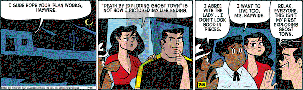 Rip Haywire on Saturday July 15, 2017 Comic Strip