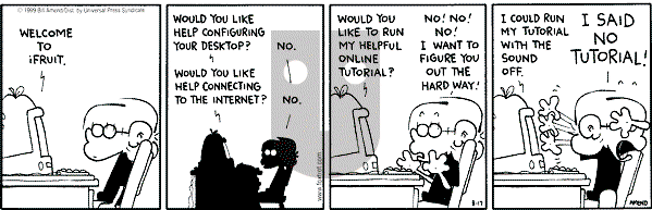 FoxTrot on Tuesday August 17, 1999 Comic Strip