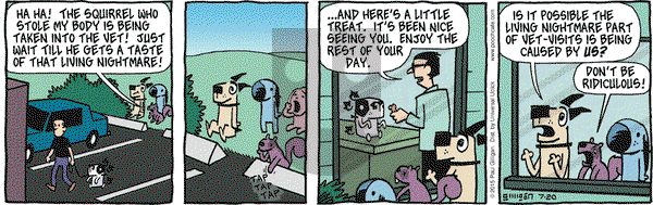 Pooch Cafe on Monday July 20, 2015 Comic Strip