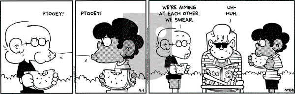 FoxTrot on Thursday August 3, 2006 Comic Strip
