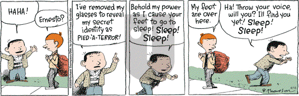 Cul de Sac on Wednesday April 15, 2009 Comic Strip