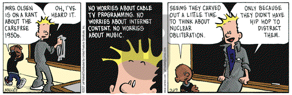 Frazz on Thursday March 29, 2007 Comic Strip