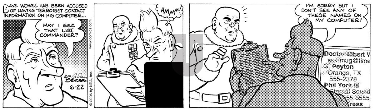 Alley Oop - Wednesday June 22, 2005 Comic Strip