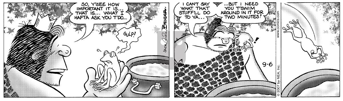 Alley Oop - Thursday September 6, 2007 Comic Strip