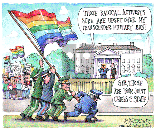 Matt Wuerker on Tuesday August 8, 2017 Comic Strip