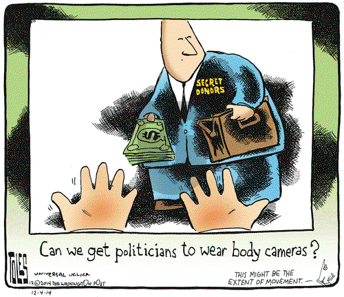Tom Toles on Thursday December 4, 2014 Comic Strip
