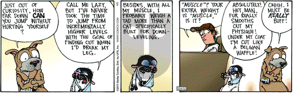 Get Fuzzy on Friday April 9, 2010 Comic Strip