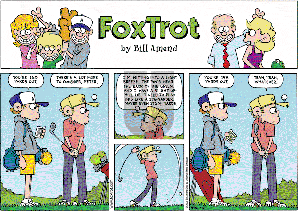 FoxTrot on Sunday April 10, 2005 Comic Strip