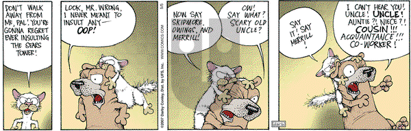 Get Fuzzy on Saturday May 5, 2007 Comic Strip