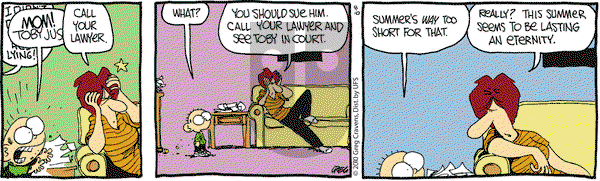 The Buckets on Tuesday August 10, 2010 Comic Strip