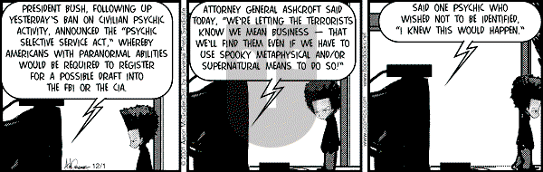 The Boondocks on Saturday July 4, 2009 Comic Strip