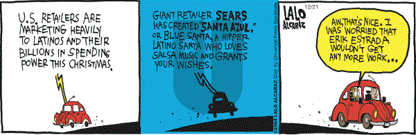 La Cucaracha on Tuesday December 21, 2004 Comic Strip