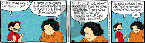 The Buckets on Saturday May 23, 2015 Comic Strip