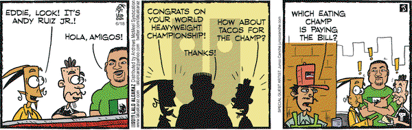 La Cucaracha on Tuesday June 18, 2019 Comic Strip