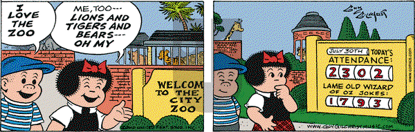 Nancy on Friday July 30, 2010 Comic Strip