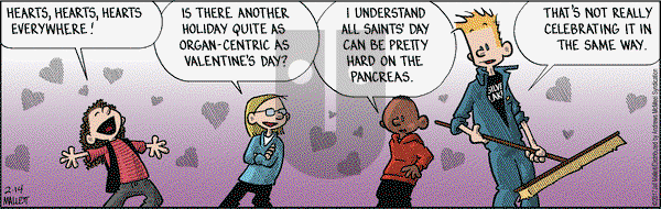 Frazz on Tuesday February 14, 2017 Comic Strip