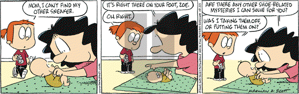 Baby Blues on Thursday October 23, 2003 Comic Strip