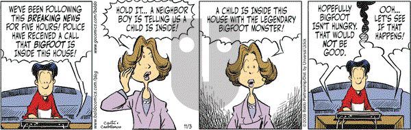 Baldo on Tuesday November 3, 2009 Comic Strip