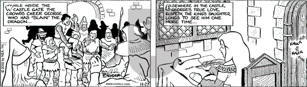 Alley Oop on Wednesday November 27, 2002 Comic Strip