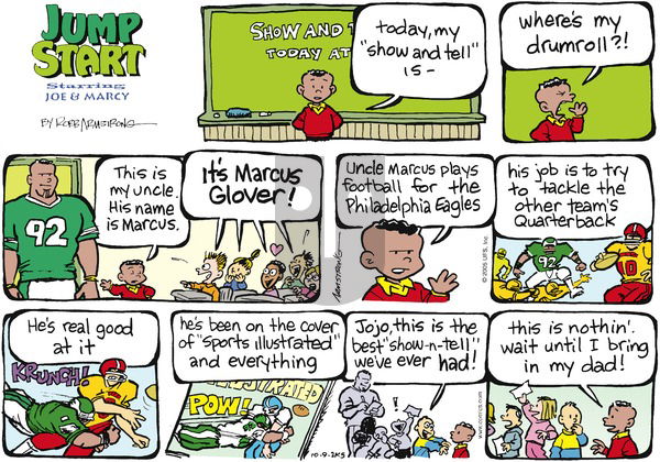 JumpStart on Sunday October 9, 2005 Comic Strip