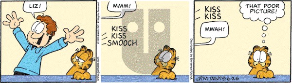 Garfield - Saturday June 26, 2010 Comic Strip