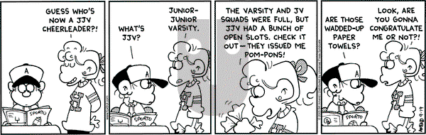 FoxTrot on Monday September 19, 2005 Comic Strip