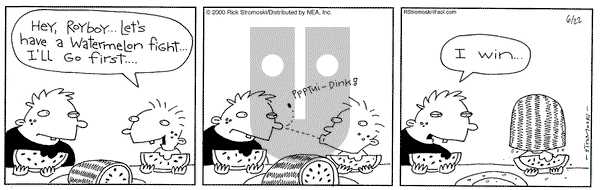 Soup to Nutz - Old on Thursday June 22, 2000 Comic Strip
