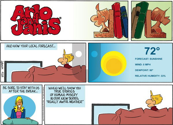Arlo and Janis on Sunday April 29, 2012 Comic Strip