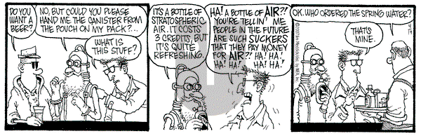 Monty on Thursday April 19, 2007 Comic Strip
