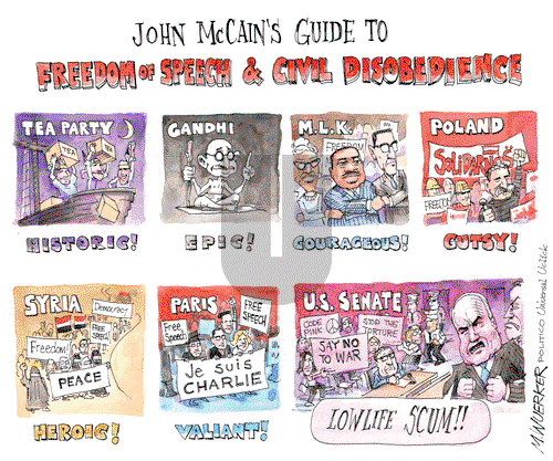 Matt Wuerker on Monday February 2, 2015 Comic Strip