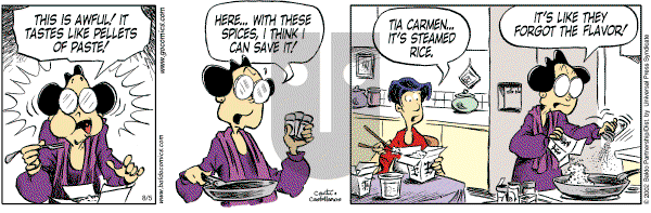 Baldo on Tuesday August 5, 2008 Comic Strip