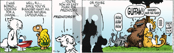 Over the Hedge on Tuesday November 6, 2018 Comic Strip