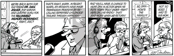 Doonesbury on Monday April 18, 1994 Comic Strip