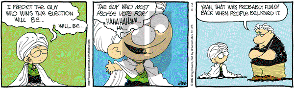 The Buckets on Tuesday March 6, 2012 Comic Strip