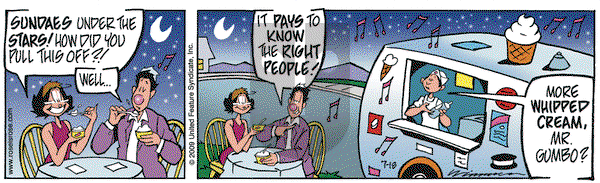 Rose is Rose on Saturday July 18, 2009 Comic Strip