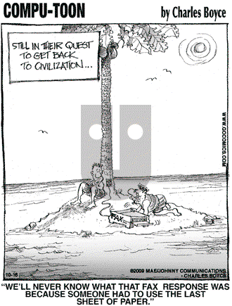 Compu-toon on Friday October 16, 2009 Comic Strip