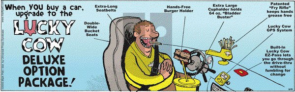 Lucky Cow on Saturday November 19, 2005 Comic Strip