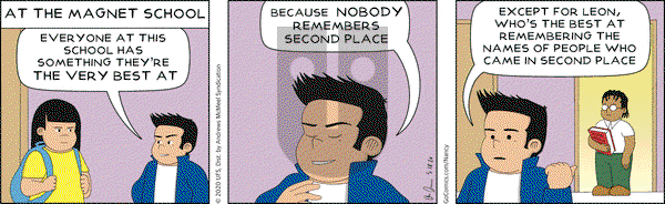 Nancy on Monday May 18, 2020 Comic Strip