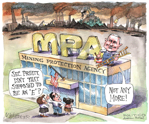 Matt Wuerker on Wednesday October 18, 2017 Comic Strip