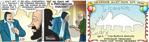 Alley Oop on Wednesday February 25, 2009 Comic Strip