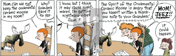 Cul de Sac on Thursday January 10, 2019 Comic Strip