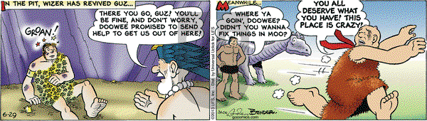 Alley Oop on Saturday June 29, 2013 Comic Strip