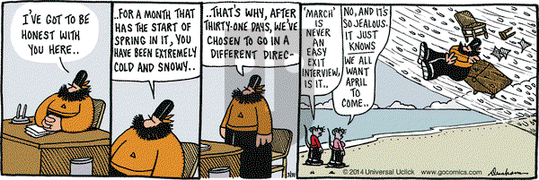Overboard on Monday March 31, 2014 Comic Strip